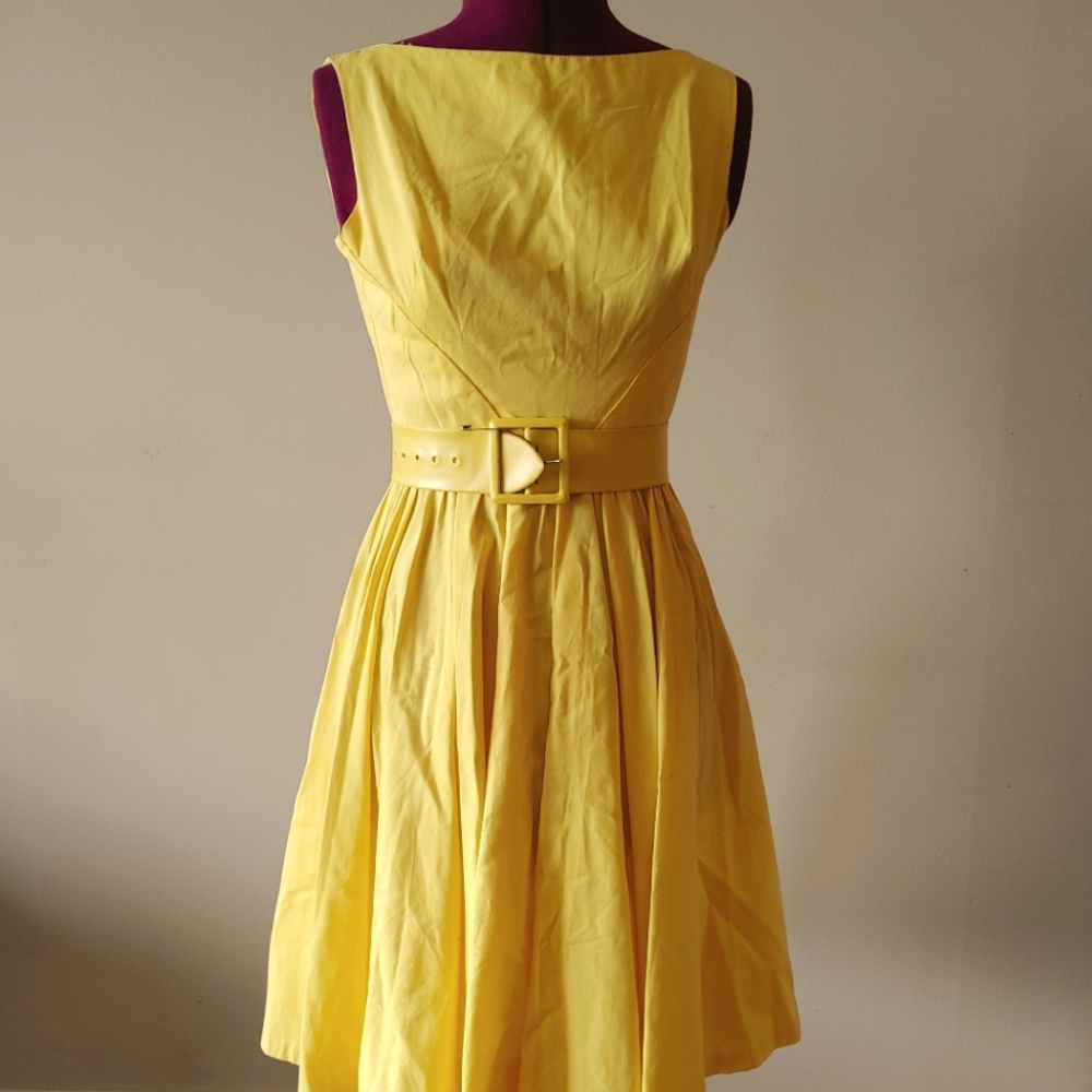 Vintage fit and flare dress